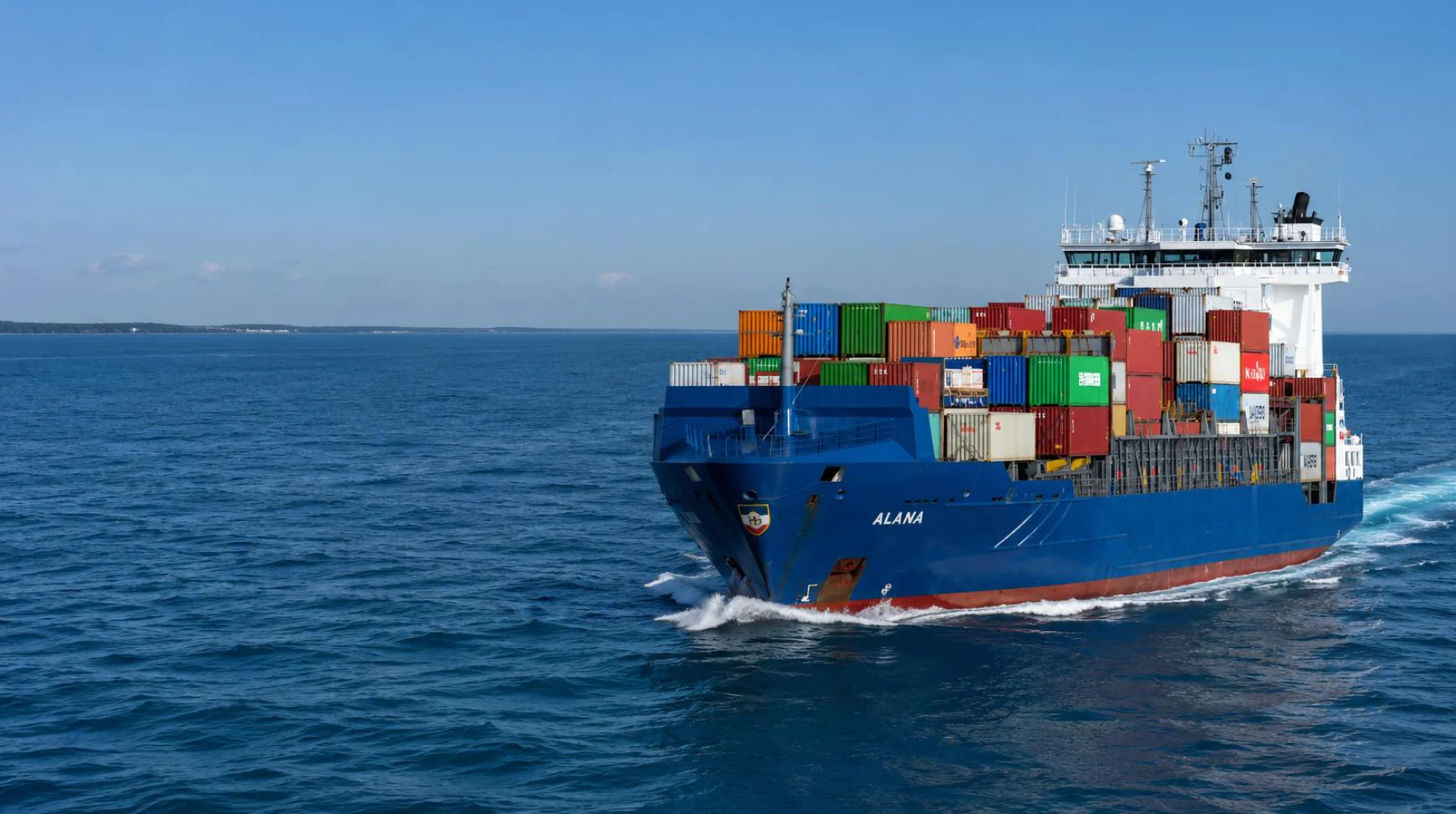 MS Alana vessel at sea